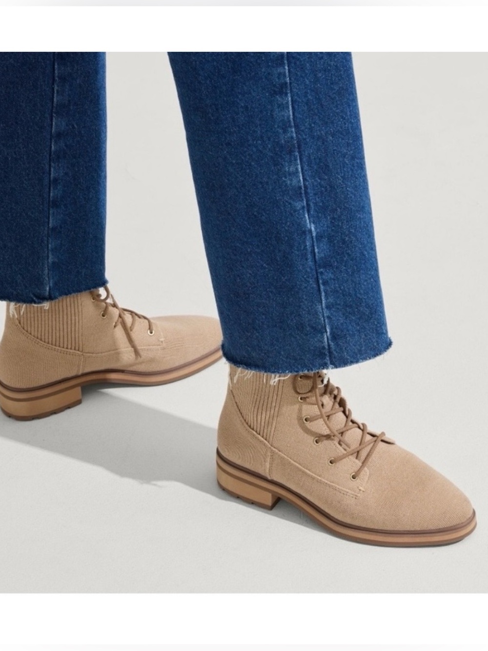 NWOB Rothy’s Laced Lug Boot Sz 9